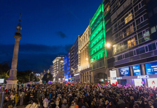 A Coruña sae á rúa esixindo igualdade na manifestación do Día Internacional das Mulleres