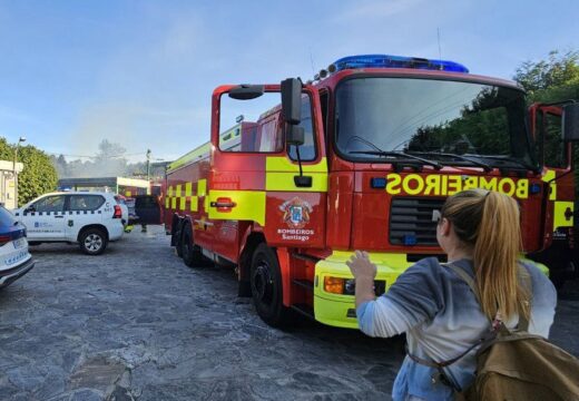 O Servizo de Extinción de Incendios de Santiago realizou máis de 2.000 intervencións o ano pasado