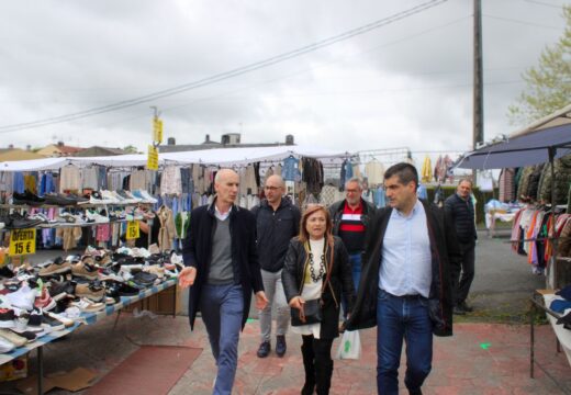 A Xunta da man do sector da venta ambulante galego destaca o papel da Feira de Curtis como referente de organización e servizo de calidade neste eido 
