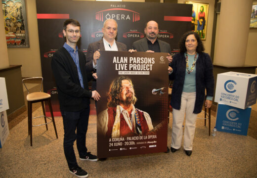 Alan Parsons, icona musical e gañador dun premio Grammy, actuará na Coruña o 24 de xuño