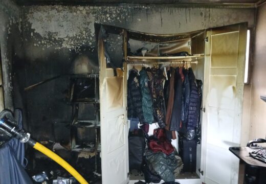 Incendio nunha vivenda no Concello de Arteixo