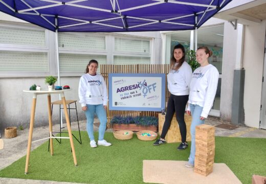 A campaña “Agresión off, eu digo non á violencia sexual” chegou ao IES Agra de Leborís