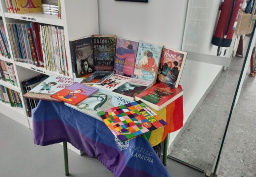 O concello isntala puntos de lectura LGTBI nas bibliotecas municipais con motivo do mes do Orgullo