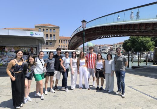 Dez mozos laracheses participan esta semana nunha nova edición do programa de Intercambio Xuveni en Venecia