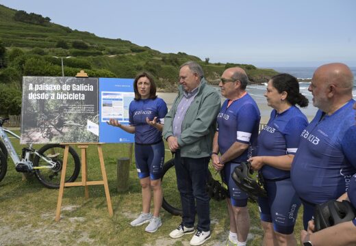 A Xunta amplía o visor a paisaxe de Galicia desde a bicicleta ata chegar a máis 80 rutas e preto de 4.000 km