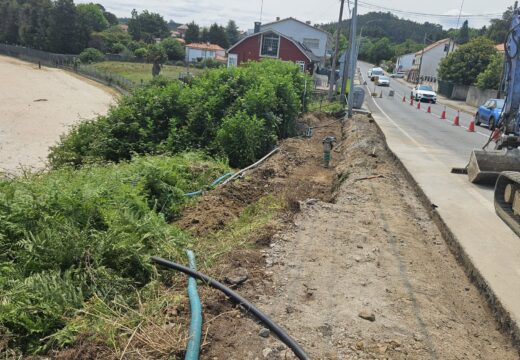 O Concello inicia a actuación de urxencia na beirarrúa dá AC-162 na Lagoa