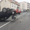 Cinco feridos leves tras un accidente de tráfico con tres vehículos implicados no Ézaro, no concello de Dumbría