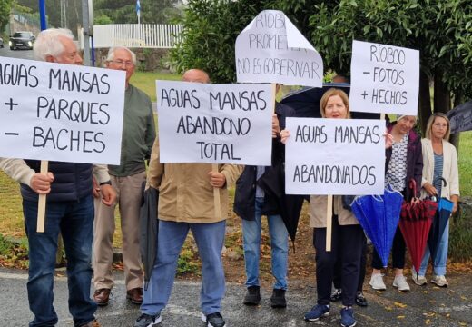 O PP de Culleredo apoia a protesta dos veciños polo abandono de Augas Mansas e esixe a Rioboo que execute as melloras prometidas hai meses