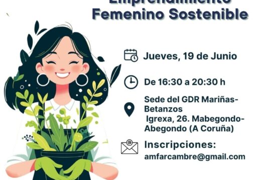 AMFAR Cambre promove para o próximo 19 de xuño unha xornada sobre emprendemento feminino sostible