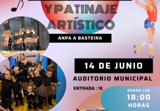 Cariño celebra este sábado un festival de zumba e patinaxe artística no Auditorio Municipal