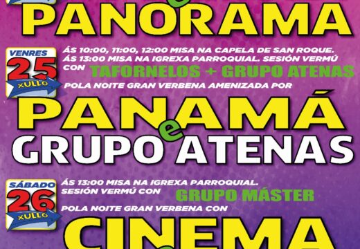 As Somozas celebra as súa festas na honra a Santiago Apostol 2025