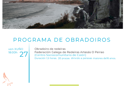 O concello, en colaboración co Galp Costa da Morte, organiza un obradoiro de redeiras