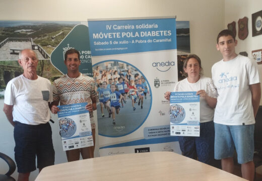 A Pobra correrá pola diabetes cunha carreira solidaria a favor da Asociación Anedia
