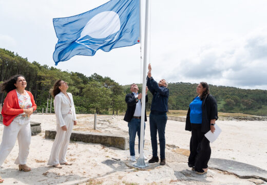 O alcalde márcase “o reto” de acadar a cuarta bandeira azul de Ponteceso para a praia de Niñóns