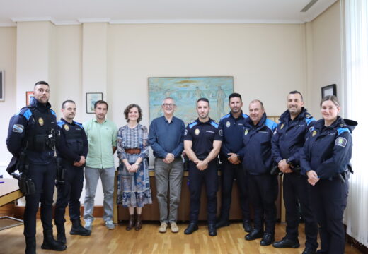 Toma de posesión dun novo oficial da Policía Local