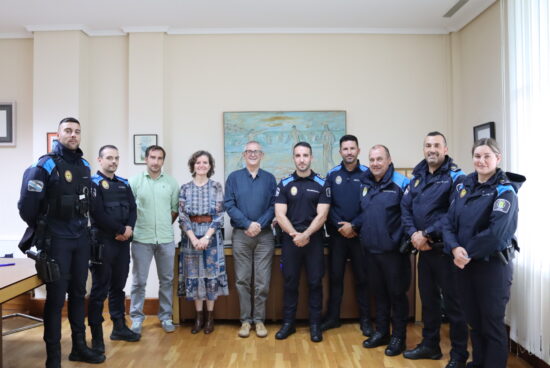 Toma de posesión dun novo oficial da Policía Local