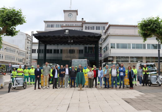 Presentamos o renovado equipo de limpeza viaria e a nova marca que identifica os servizos municipais
