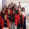 O alcalde e o concelleiro de Deportes recibiron ás patinadoras de Escola Lubiáns que veñen de proclamarse campioas galegas na modalidade “Show”