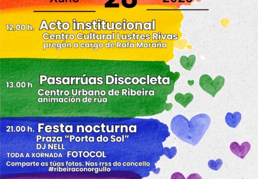 Ribeira con Orgullo terá como pregoeiro ao veciño Rafa Moraña