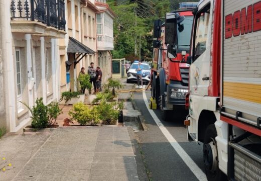 Arde unha habitación nun vivenda en San Martiño do Porto, no concello de Cabanas