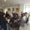 O alcalde de Brión recibe a un grupo de rapaces e rapazas do IES, que lle solicitaron a creación dun Espazo Xuvenil Municipal no centro comercial Montebalado