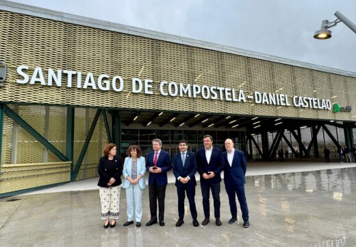 A alcaldesa Goretti Sanmartín apela a completar a estación intermodal Daniel Castelao coa construción do aparcadoiro e o impulso do tren de proximidade