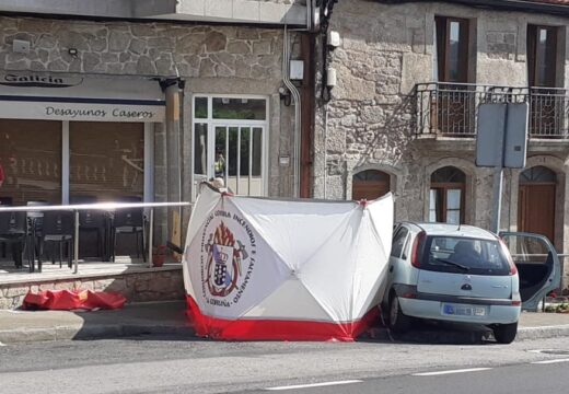 Accidente mortal de tráfico no Concello de Vimianzo