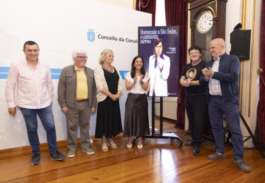 A praza de María Pita acollerá unha homenaxe a Sito Sedes, cunha actuación especial da orquestra Los Satélites