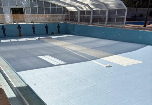 Abegondo ultima as obras de rehabilitación da piscina municipal