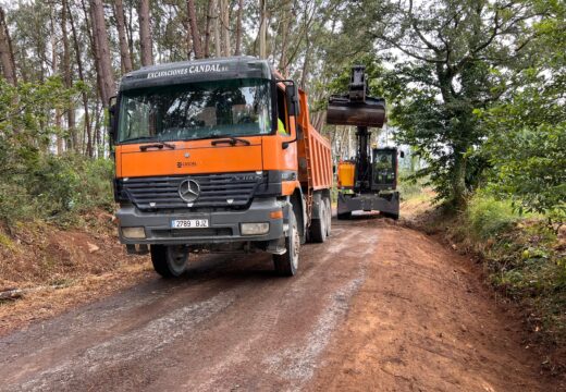 En marcha as obras de mellora da rede viaria na parroquia de Lendo cun orzamento de 80.000 euros