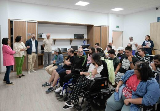 Belen do Campo visita Íntegro en Cabana de Bergantiños para poñer en valor o seu labor pola inclusión das persoas con diversidade funcional na Costa da Morte