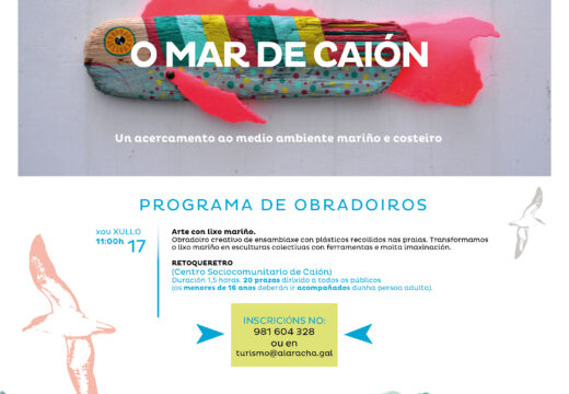 O concello realizará en Caión un obradoiro de arte con lixo mariño