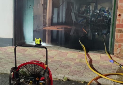 Incendio nun conxelador no concello de Mugardos