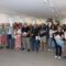 A sala de exposicións municipal de Brión acolle unha exposición de 38 obras doadas polos participantes no XVII Encontro coa Arte de 2024