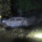 Arde un coche en Sande, no concello de A Capela