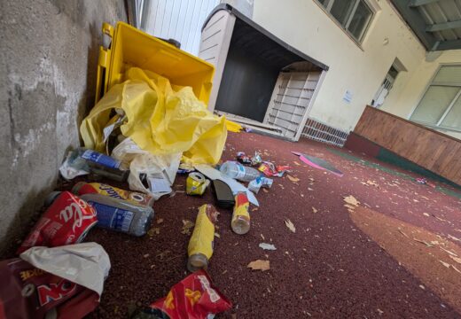 O Concello de San Sadurniño denuncia actos de vandalismo no parque cuberto do CPI