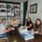 A deputada provincial de Cultura visita Fene para avanzar na colaboración co tecido asociativo local