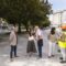As obras de remodelación dos Cantóns avanzan coa reapertura da beirarrúa que conecta o Teatro Colón con Entrexardíns, ampliada e mellorada