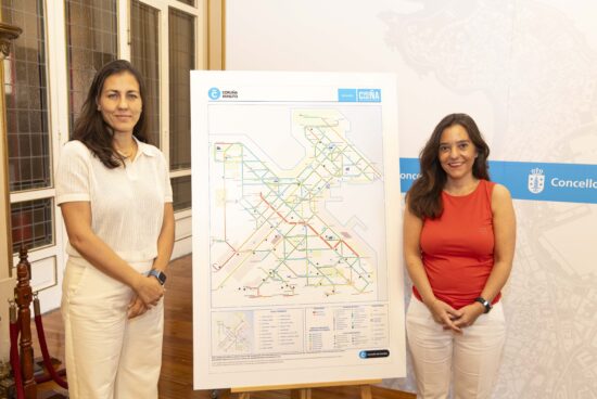 O Concello celebra o terceiro ano da renovación de BiciCoruña coa instalación de 13 novas estacións