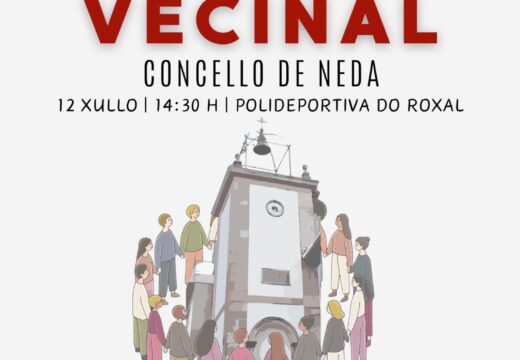 O Concello de Neda organiza o sábado 12 de xullo un “Xantar veciñal” no polideportivo do Roxal