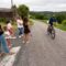 84 ciclistas participan na cronoescalada coa que arrancan este venres as festas do San Roque, en Naraío