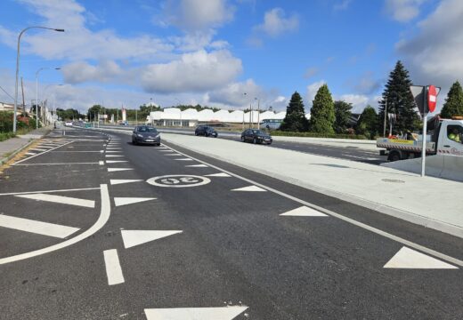 Alternativa esixe a Fomento unha solución de verdade para as vías de servizo da nova glorieta do cruce de Ferrol