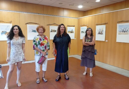 Unha amizade feita arte: así é ‘Silencios e derivas’, a exposición de Asun Rodríguez e Eva Garea