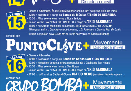 Comunicado da Comisión de Festas da Laracha
