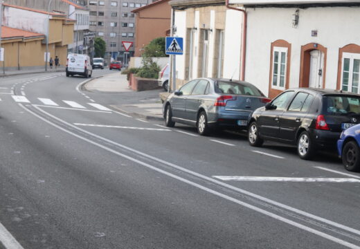 O Concello de Ribeira reforza a seguranza viaria na avenida de Ferrol e na rúa Lepanto