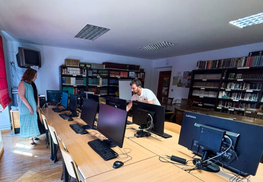 O Concello renova completamente os equipos informáticos da Biblioteca para uso e desfrute da veciñanza