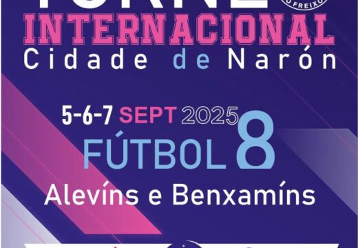 O estadio de Río Seco acollerá en setembro o X Torneo internacional Cidade de Narón de fútbol 8