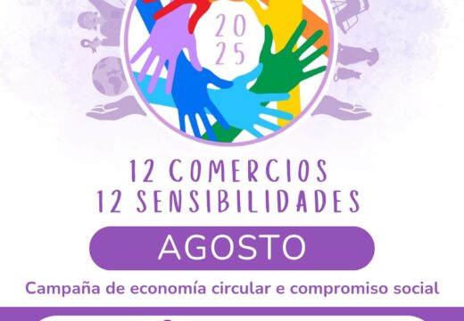 Feminismo e antirracismo, eixos da campaña “12 Comercios, 12 Sensibilidades” no mes de agosto