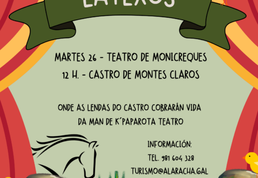 Teatro, lendas e patrimonio daranse da man no Castro de Montes Claros coa obra infantil “Latexos”