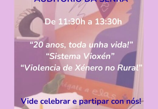 A Asociación Elas celebra o seu vixésimo aniversario cunha xornada centrada na violencia de xénero